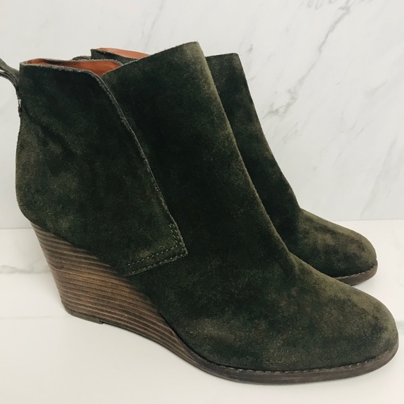jazley wedge bootie lucky brand